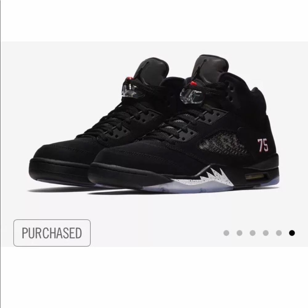 New air Jordan’s retro 5